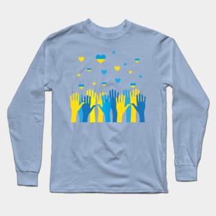 Together with Ukraine Long Sleeve T-Shirt